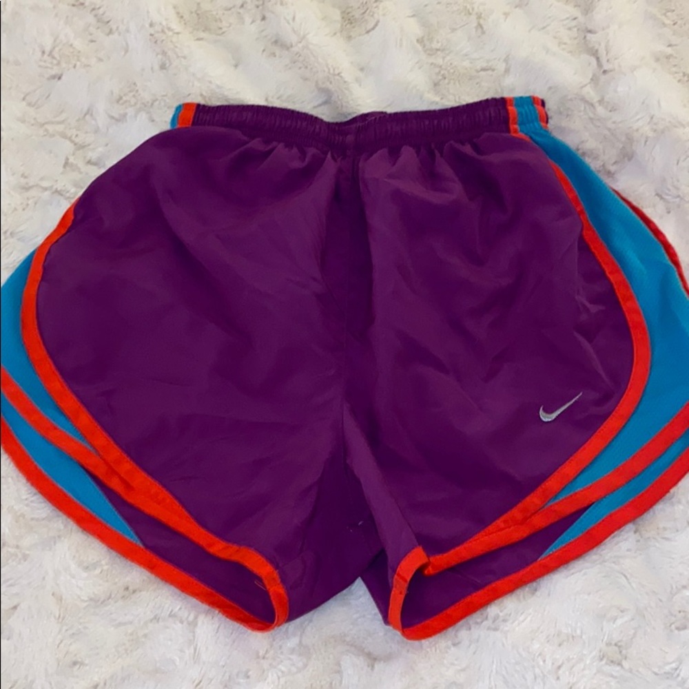 Purple/Orange/Blue Nike Shorts